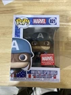 Funko Pop! WWII Ultimates Captain America #821 Marvel Collector Corps Exclusive