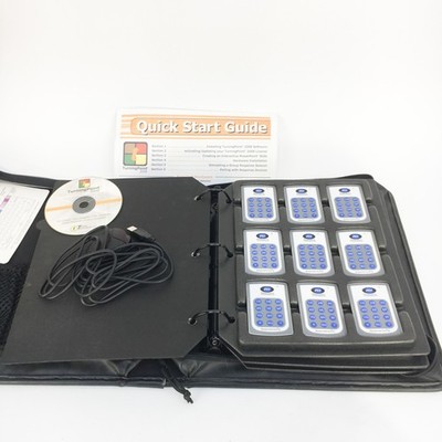 32 Stück RCIR-01 TurningPoint Turning Technologies Response Card Clicker