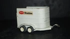 Vintage 1970s TONKA STABLES Pressed Steel Farm Horse White Trailer No. 52620