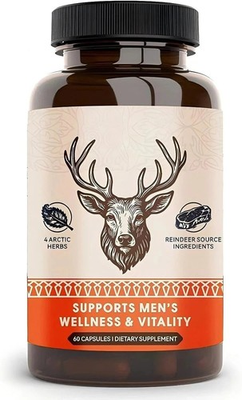 #ad Primal Viking Men#x27;S Overall Well Being Supplement – Arctic Herbal amp; Caribou Extr $46.99