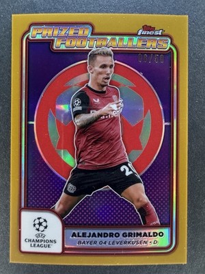 2024/25 Finest UEFA CC - Prized Footballers Gold Alejandro Grimaldo #PF-5 /50
