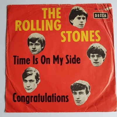 Rolling Stones TIme Is On My Side 5 Köpfe Cover sehr selten DL 25157  ORIGINAL