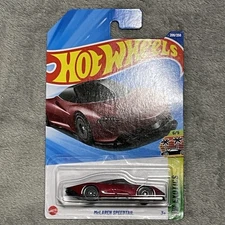 Hot Wheels 2025 McLaren Speedtail Red 209/250 HW Exotics 5/5