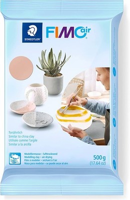 FIMO air BASIC Modelliermasse lufthärtend hautfarben 500 g tonähnlich
