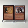 (2) MTG Flowstone: Shambler & Blade Stronghold Vintage Magic: The Gathering MP