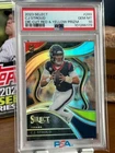CJ STROUD 2023 PANINI SELECT RED & YELLOW PRIZM DIE CUT CLUB LEVEL RC PSA 10
