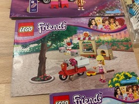 LEGO&reg; Friends Limo, Pizza & Hot Dog Stand / Set 41129 41092 41027 | Used