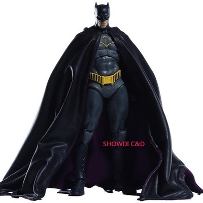 1/12 scale custom wired Cape Cloak For 6'' 7'' Reborn Batman Action Figure Body
