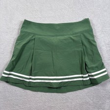 CALIA Womens Truelight 15 Inch Side Zip Golf Skort Dark Green Size 8 WCG1704F