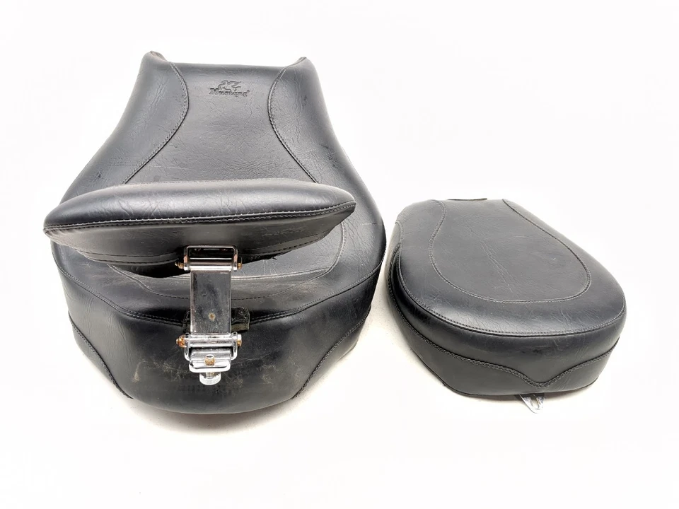 Asiento trasero delantero con respaldo 06 Honda VTX1800C VTX 1800 MUSTANG 79271 Foto 3 de 4