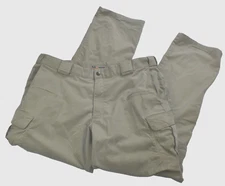 5.11 Taclite Tactical Series Men's Pants 40x34 Tan Khaki Ripstop Cargo -Flaws-