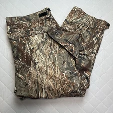 Red Head Camo Pants Mens Size 2XL Bone Dry Mossy Oak Duck Blind Hunting