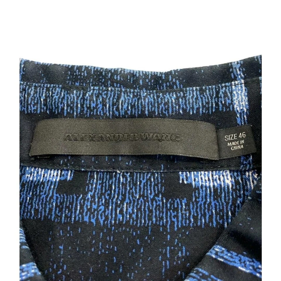 Alexander Wang Long Sleeve Shirt Mens 46 Damage Details ・Overall: Wrinkle 79425 - Image 3 of 4