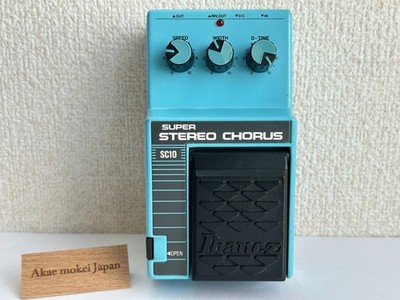 Ibanez SC10 Super Stereo Chorus Gitarren-Effektpedal MIJ Vintage 1980er getestet