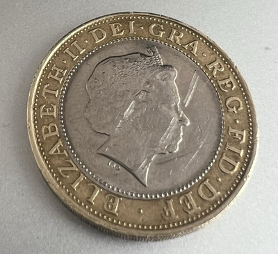 1999 Rugby World Cup 1999 £2 Two Pound Coin Extremely Rare Mint