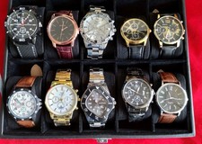 10 NEW Men's Watches CLOSEOUT OVERSTOCK CLEARANCE DEAL Men Watch Lot IPHONE 1976