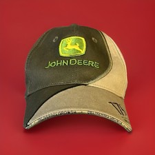 John Deere Green/Tan Baseball Cap "Delivering Growth" Omaha 2012 NEW W/O Tags