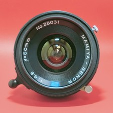 Mamiya f/6.3 Camera Lenses 50mm Focal for sale - eBay