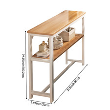 Long Console Table Sofa Table Furniture Hallway Table Entryway Display ShelfRack