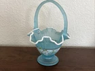 The Glass Legacy Collection Fenton Vintage Basket Signed (Limited 95th Year)