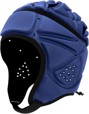 Rugby Flag Football Headgear Large Navy Soft Shell Helmet Youth Adult
