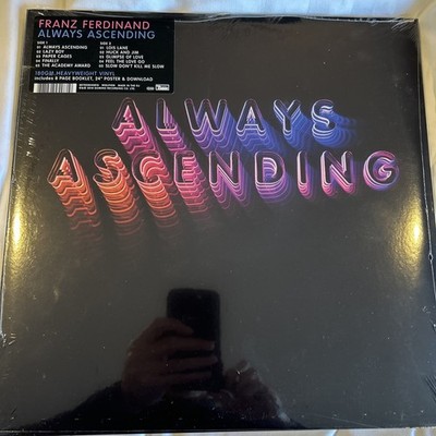 FRANZ FERDINAND - ALWAYS ASCENDING -  VINYL LP - NEW/SEALED - POSTER & BOOKLET