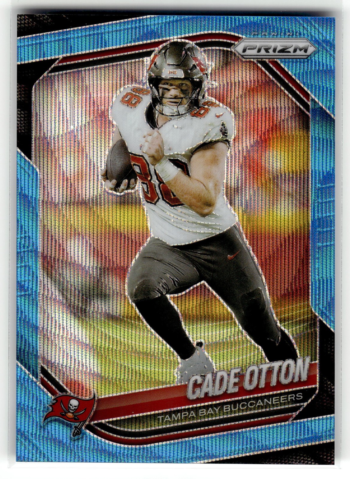Cade Otton 2025 Panini Prizm #151 Tampa Bay Buccaneers 051/230 Blue Wave