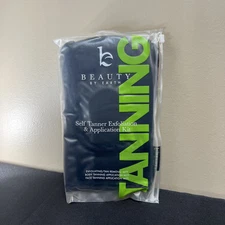 Beauty by Earth 3 Piece Self Tanner Exfoliation & Application Kit. New