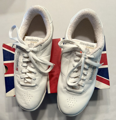 Reebok Women's Classic White Princess Shoes Size 8.5 Vintage NIB