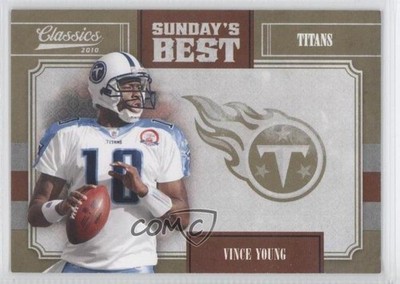 2010 Panini Classics Sunday's Best Gold 57/100 Vince Young #9 3n7