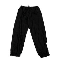 Givenchy Activewear Men's M Lined Nylon Ankle Zip Track Jogger Pant Black VTG