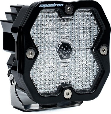 Baja Designs Squadron 2.0 Sport Single LED Light Pod, Work/Scene, Clear | Off-Ro