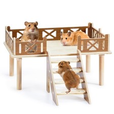 Jevnd Hamster Platform Cage Ladder