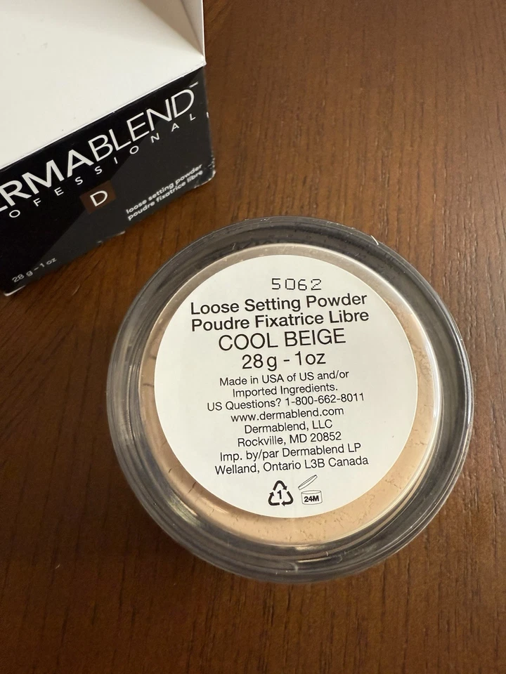 Dermablend Loose Setting Powder Cool Beige, 1oz- Brand  New-Unopened-Great Deal! - Image 4 of 4