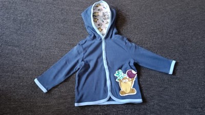 Sweatjacke, Jacke, Kapuzenjacke, Kapuzensweat, Gr. 74/80 Mini Looney Tunes