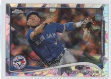 2014 Topps Chrome Atomic Refractor 5/10 Brett Lawrie #219 3v0