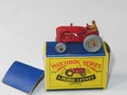 VINTAGE Lesney Moko Matchbox 4a Massey Harris Tractor w/Mudguards GPW in A Box