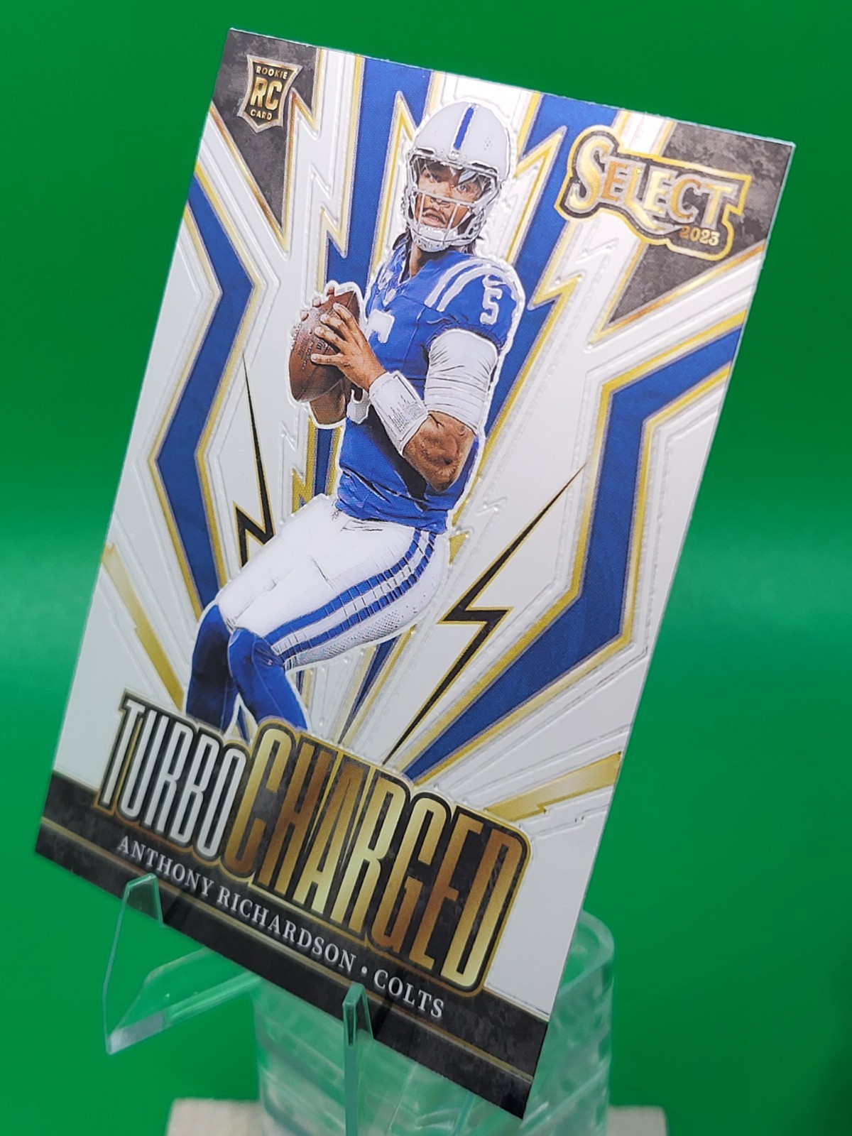 2023 Panini Select - Turbocharged Anthony Richardson #TUR-ARI (RC)