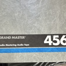 Ampex Grand Master 456 Reel-To-Reel Studio Mastering Audio Tape