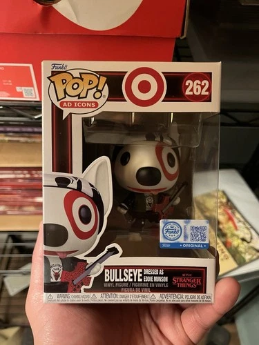 Funko Pop! Ad Icons Stranger Things Bullseye Dressed as Eddie Munson #262 Target