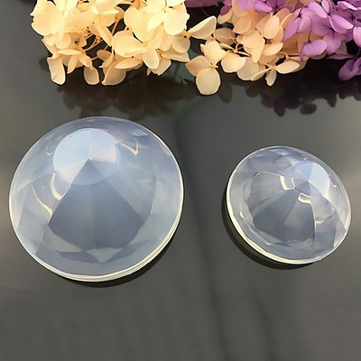 2 Stück Silikonform DIY Craft Crystal Drop Mold Handgemachtes Bastelzubehör