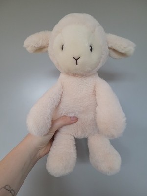 Ebba Eco Laurin Lamm Plüschtier Kuscheltier 12 Zoll kuschelweiches Teddy Lamm Schaf
