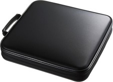 160 Capacity CD Case Large CD Sleeves Portable DVD VCD Storage Box Portable