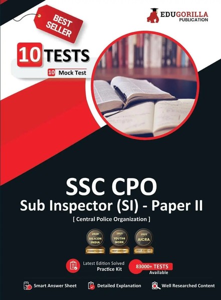 SSC CPO (Si) Paper II (Recruitment Of Sub-Inspector) Exam 2023 (English...-image