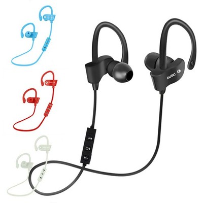 Sport In Ear Bluetooth Headset Kopfhörer Wireless Bass Schwarz Rot Weiss Blau