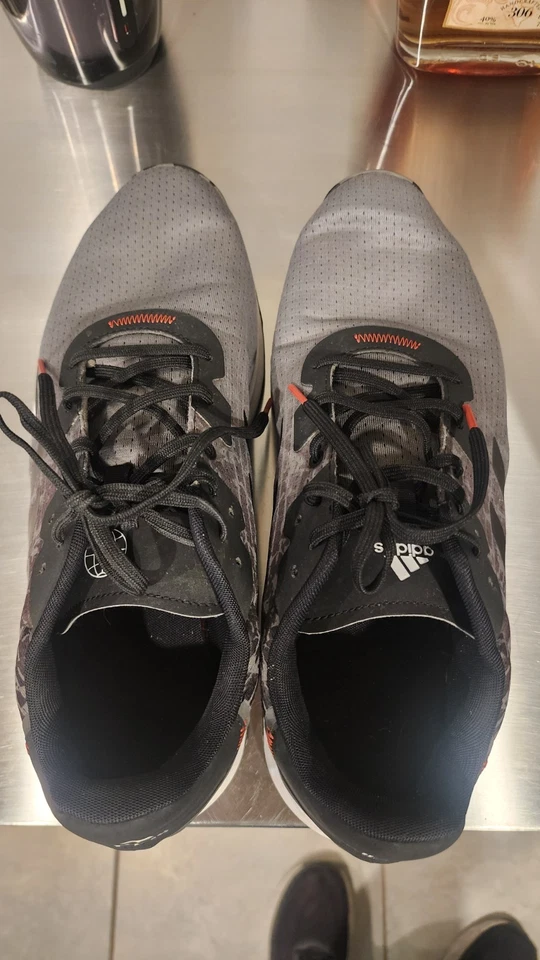 Adidas S2G Spikeless Golf Shoes Grey/White/Black - Men 13M, Very Good Condition - Image 3 of 4