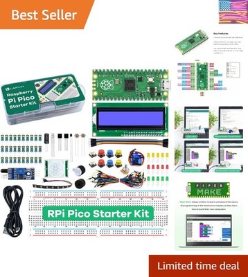 Basic Starter Kit for Raspberry Pi Pico,,SG90 with Tutorial