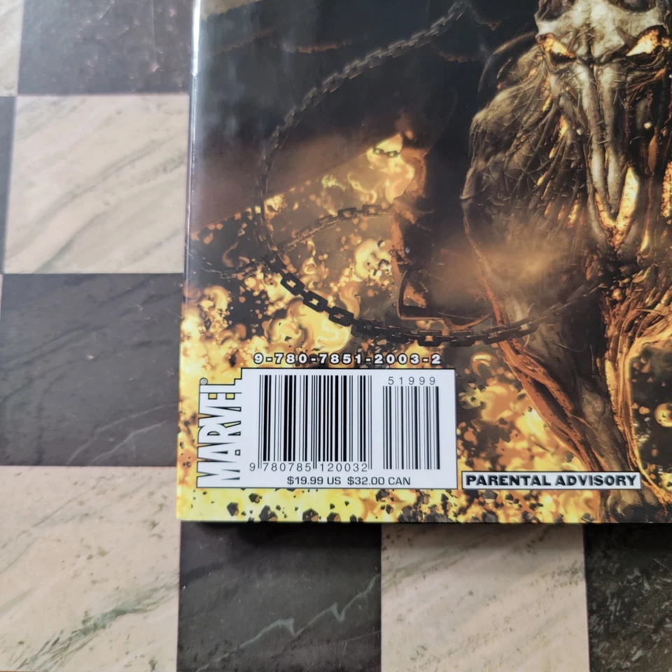 Ghost Rider Trail of Tears Garth Ennis Marvel Premiere Edition HC First Print  - Image 3 of 4