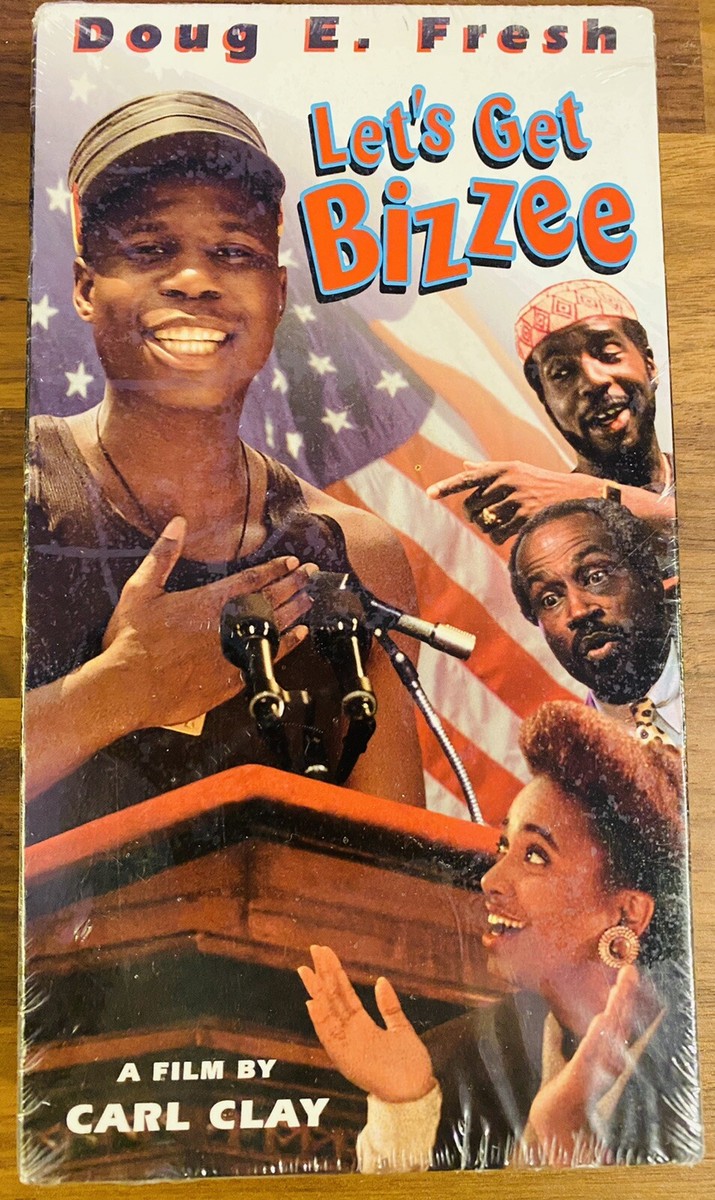 Let's Get Bizzee VHS Doug E. Fresh Rare OOP Brand New Sealed