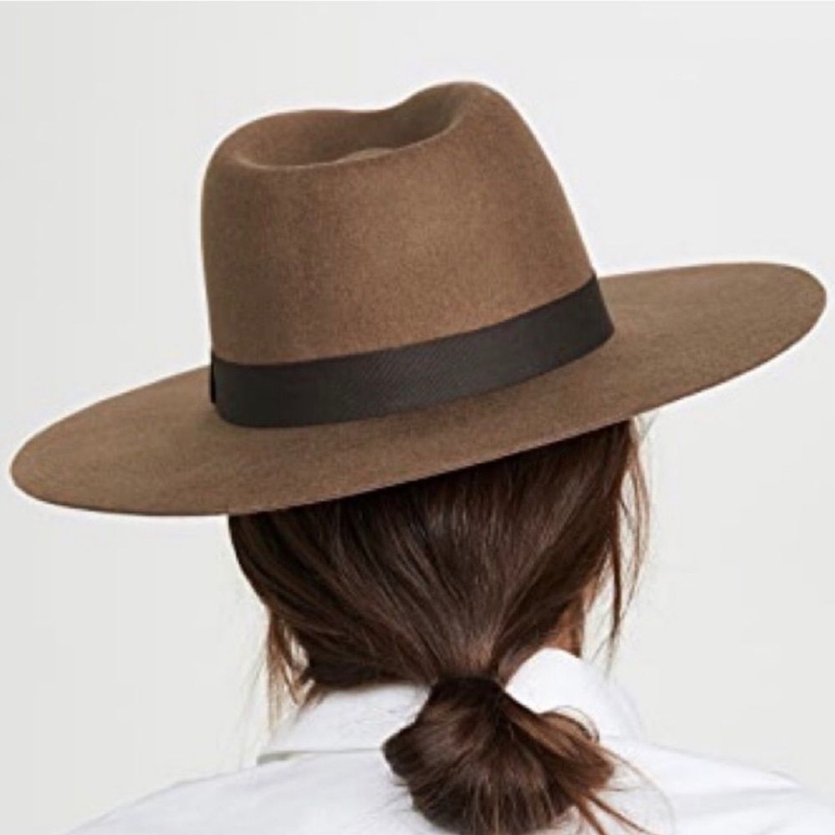 Madewell x Biltmore Montana‎ Felt Hat NWT Nwt MADEWELL x BILTMORE Womens S/M Black Montana... | Depop main image 3